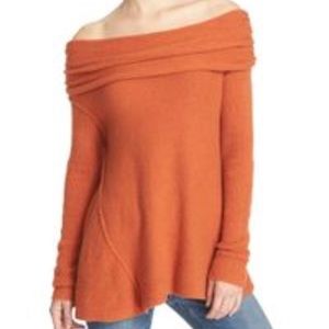 Free people off the shoulder sweater
